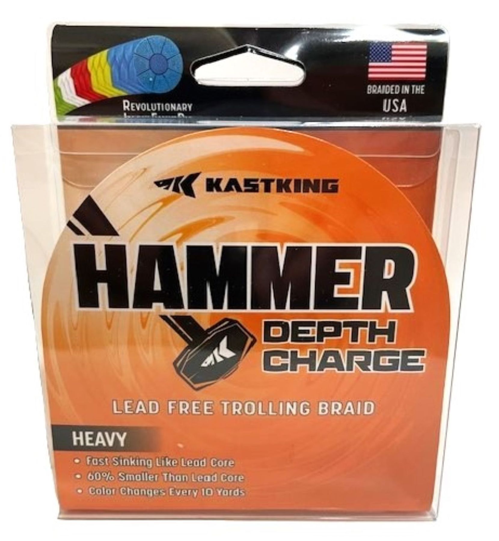 Hammer Depth Charge Lead Free Trolling Braid