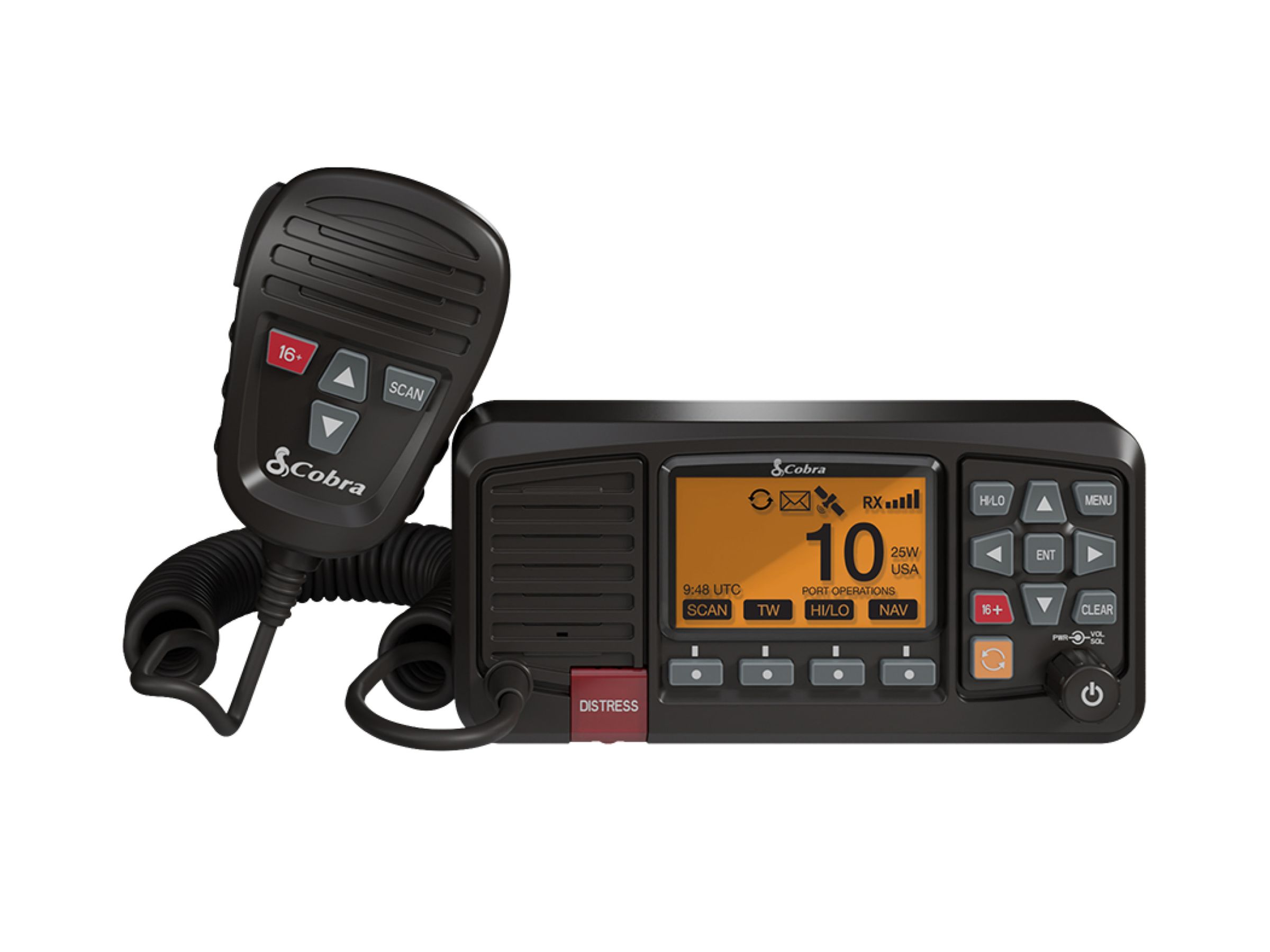 Cobra BlueBound 1350 Fixed Mount VHF Marine Radio