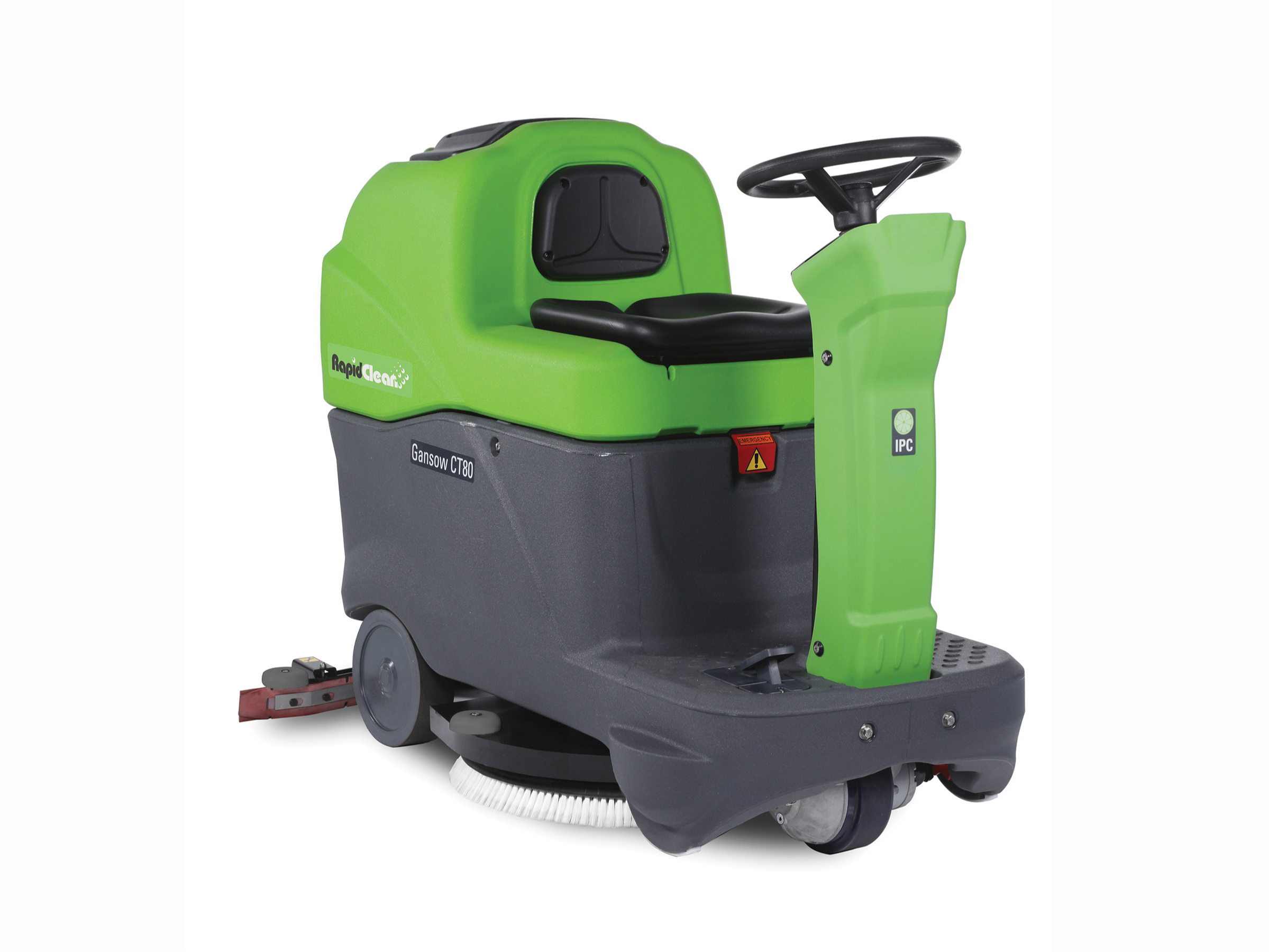 IPC CT80 BT60 Ride-On Scrubber-Dryer - Exclusive to RapidClean