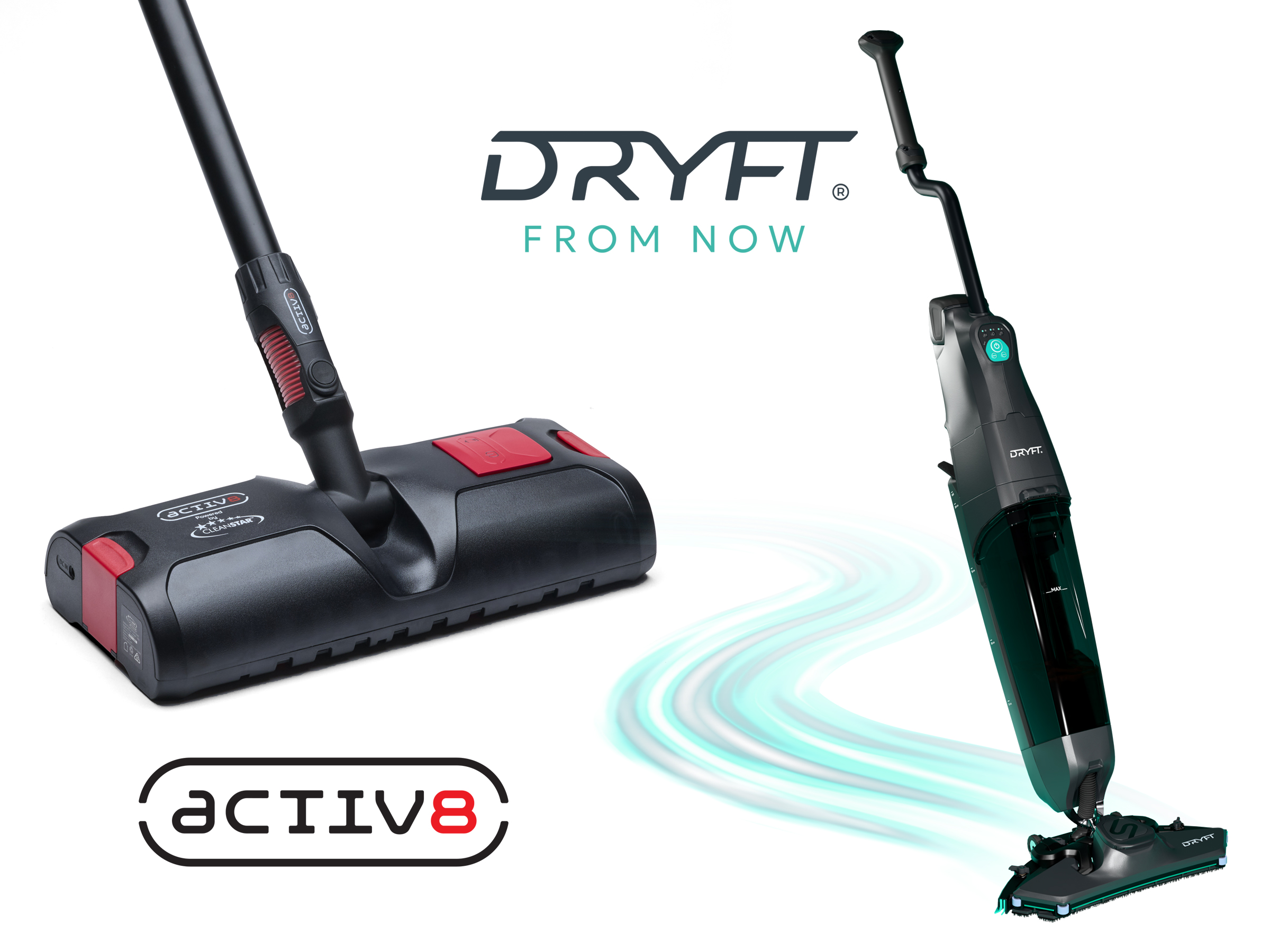 ACTIV8 & DRYFT - The World's Fastest Way To Clean Floors