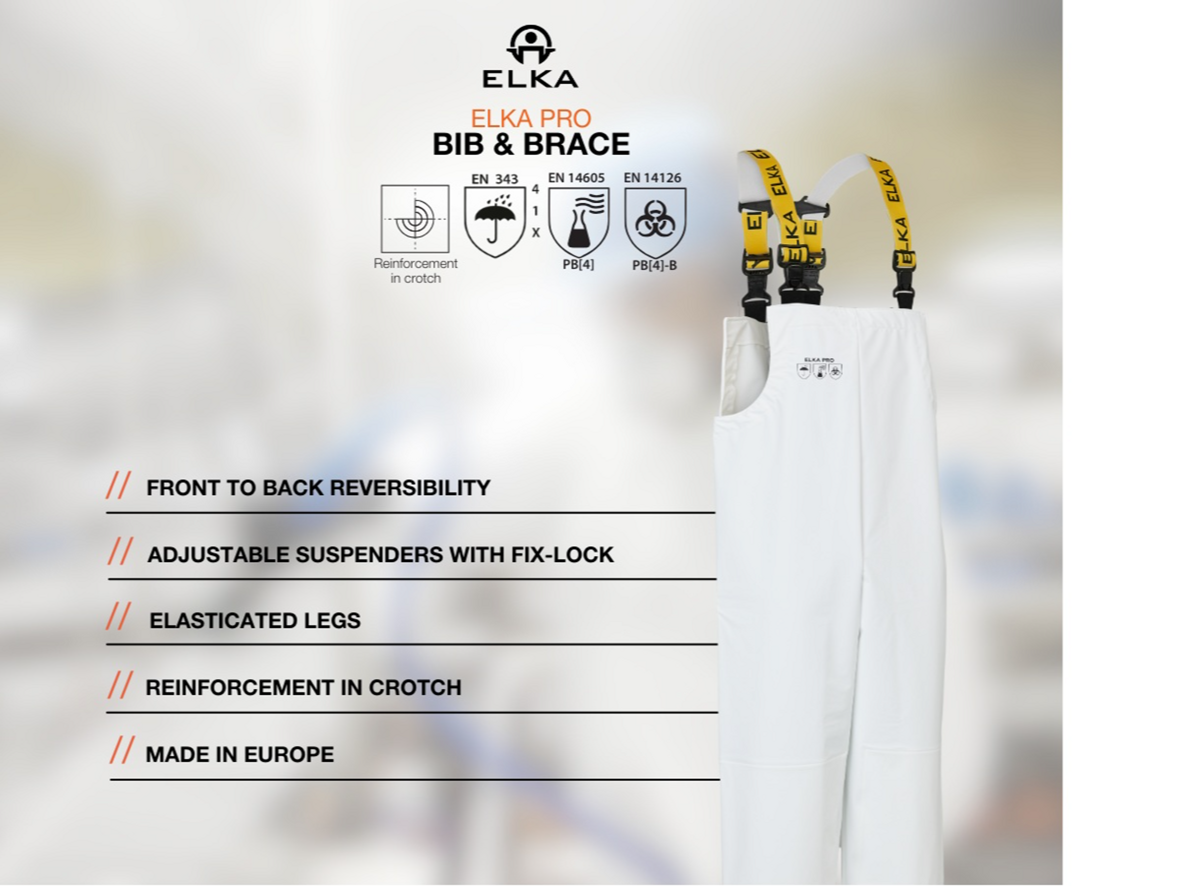 Elka Pro Bib & Brace: Built for Protection. Designed for Comfort.