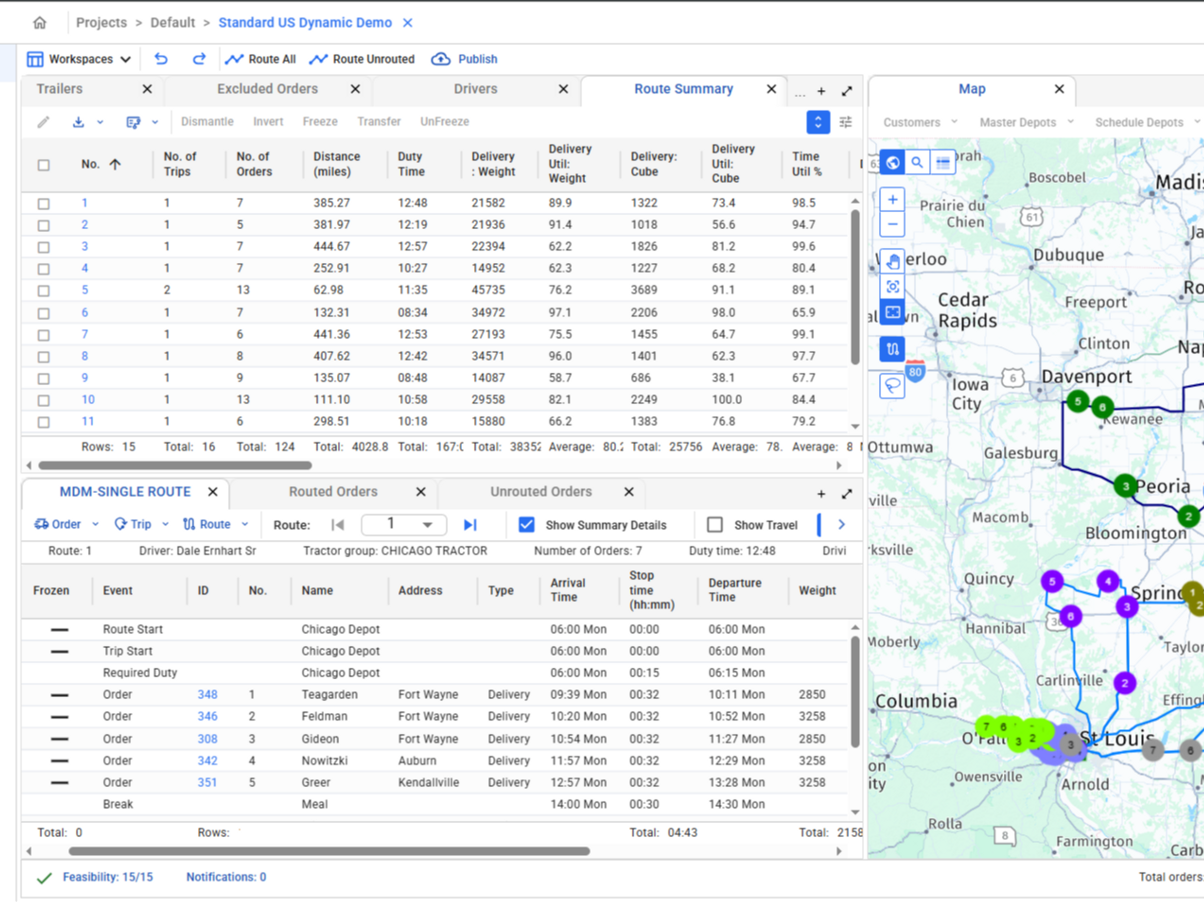 Aptean Next Gen Routing and Scheduling