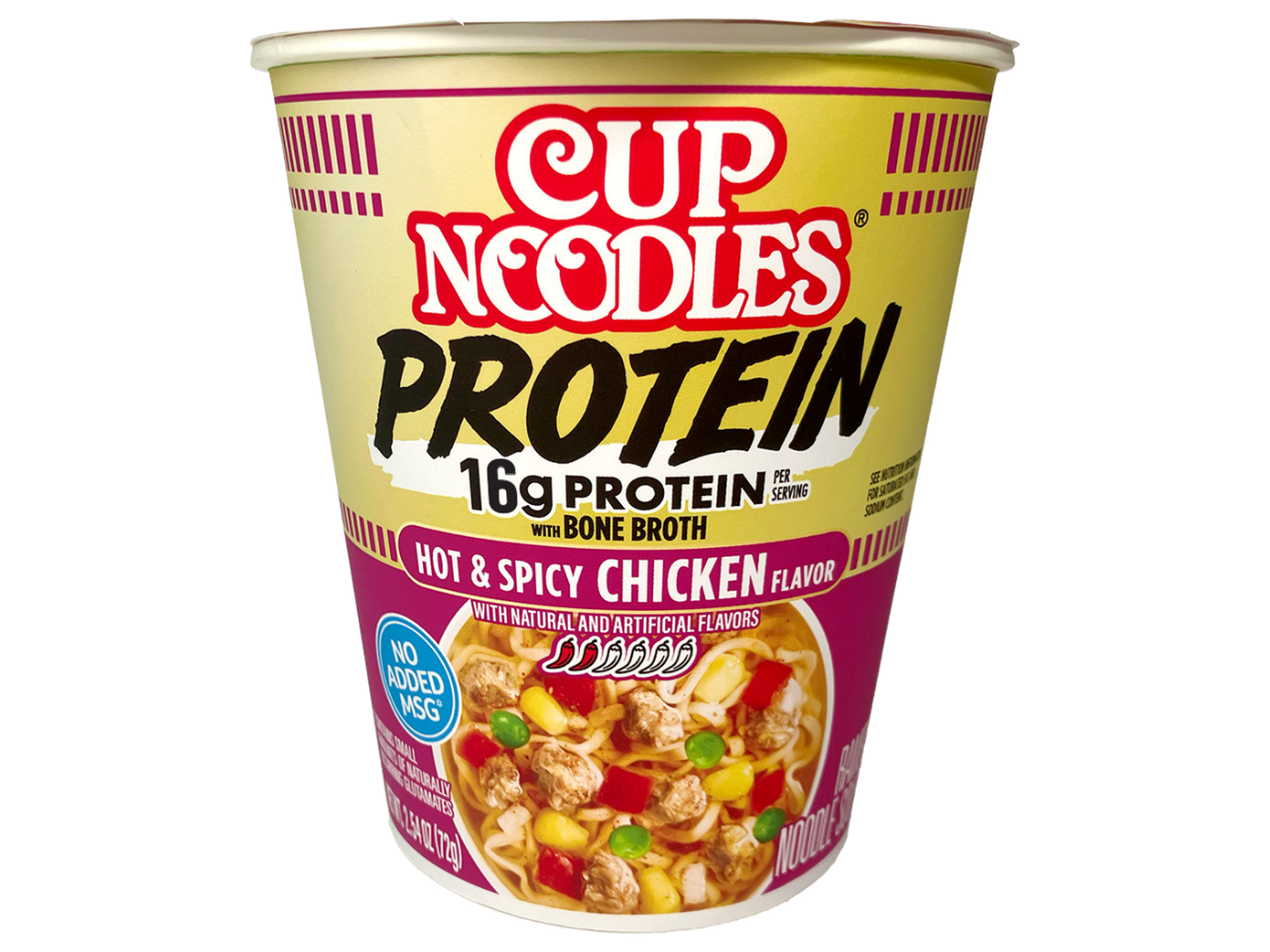 Nissin Cup Noodles Protein - Hot & Spicy Chicken