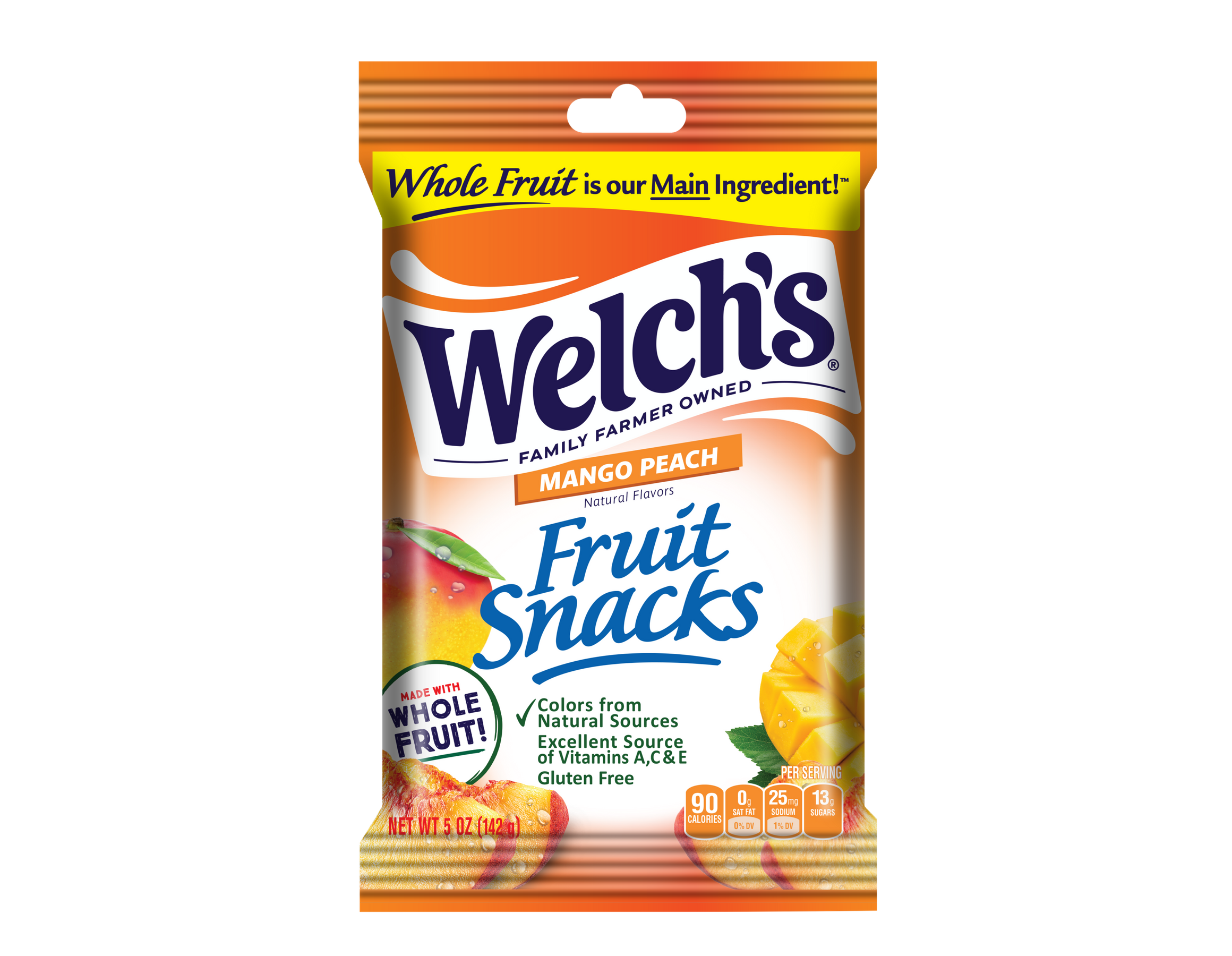 WELCH’S® Fruit Snacks Mango Peach 22ct