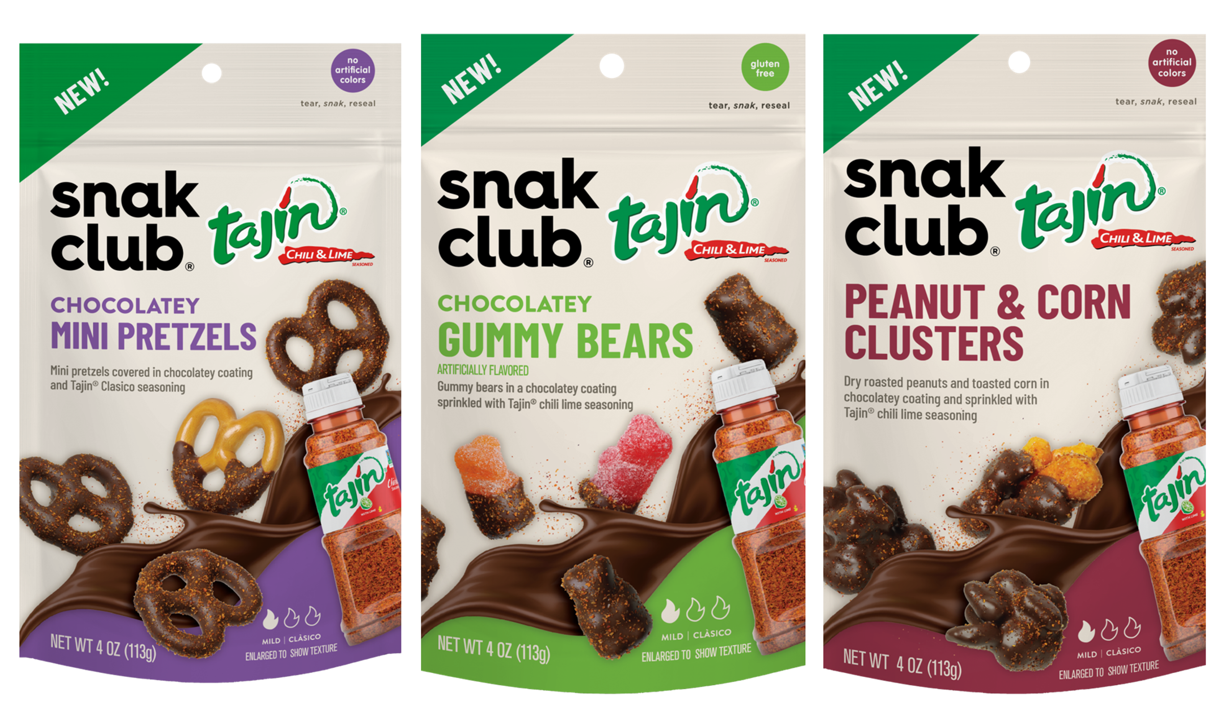 Snak Club Tajin Chocolatey Line