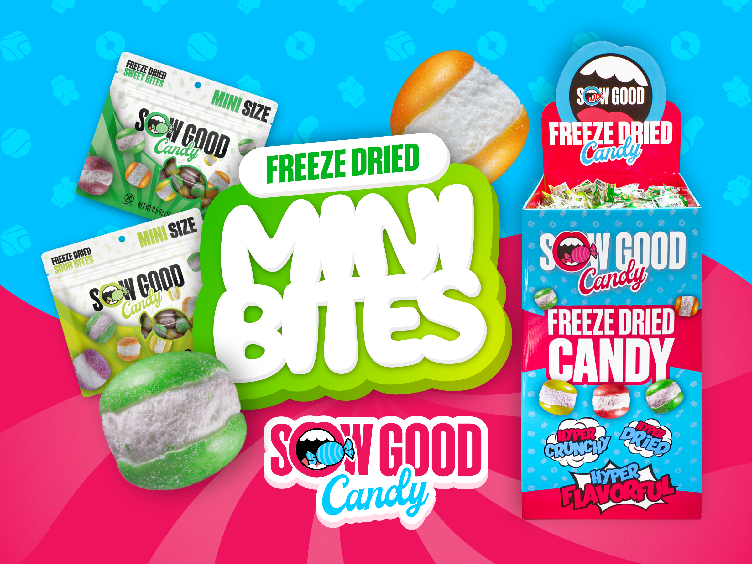 Sow Good Freeze Dried Candy Mini Bites