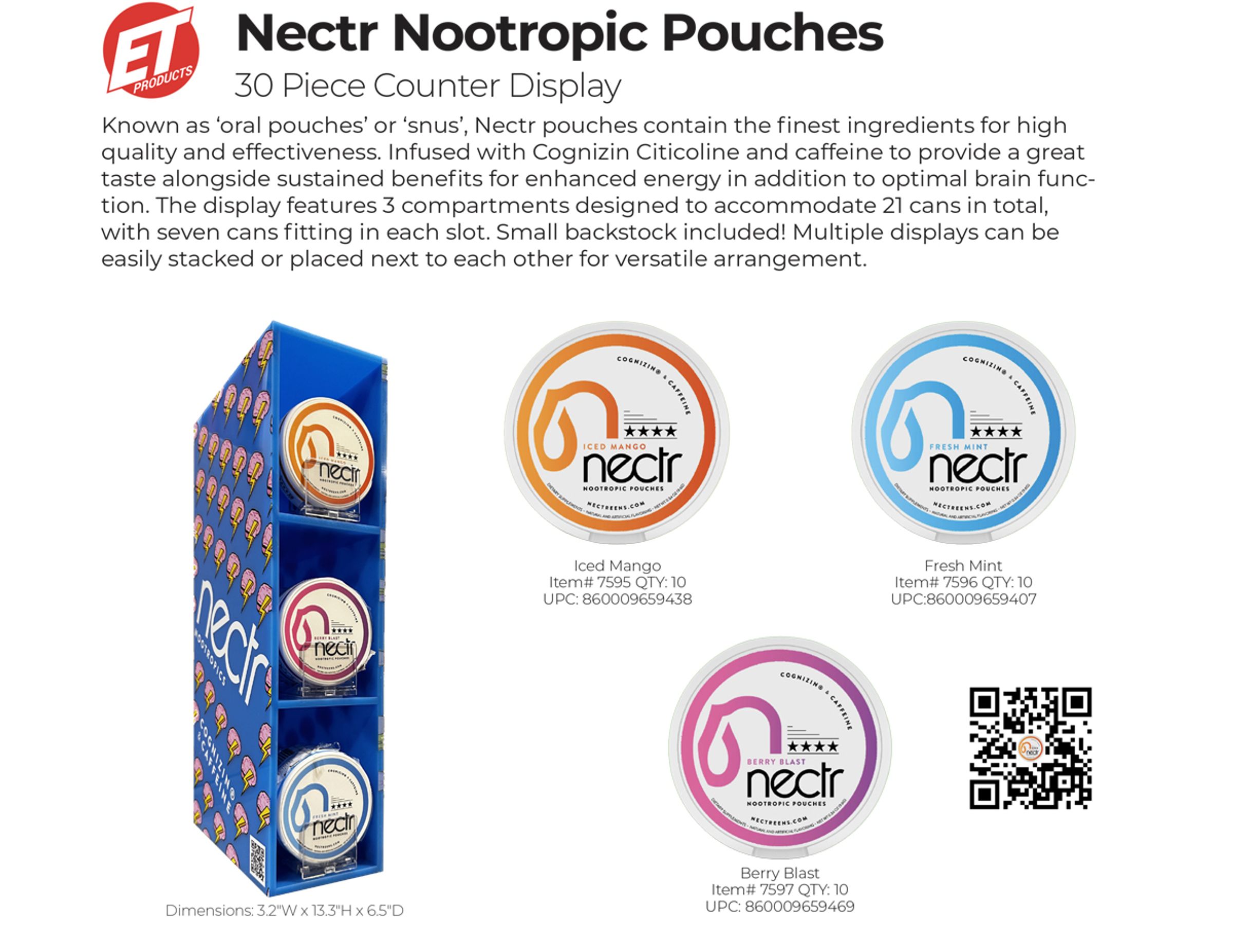 Nectr Nootropic Pouches