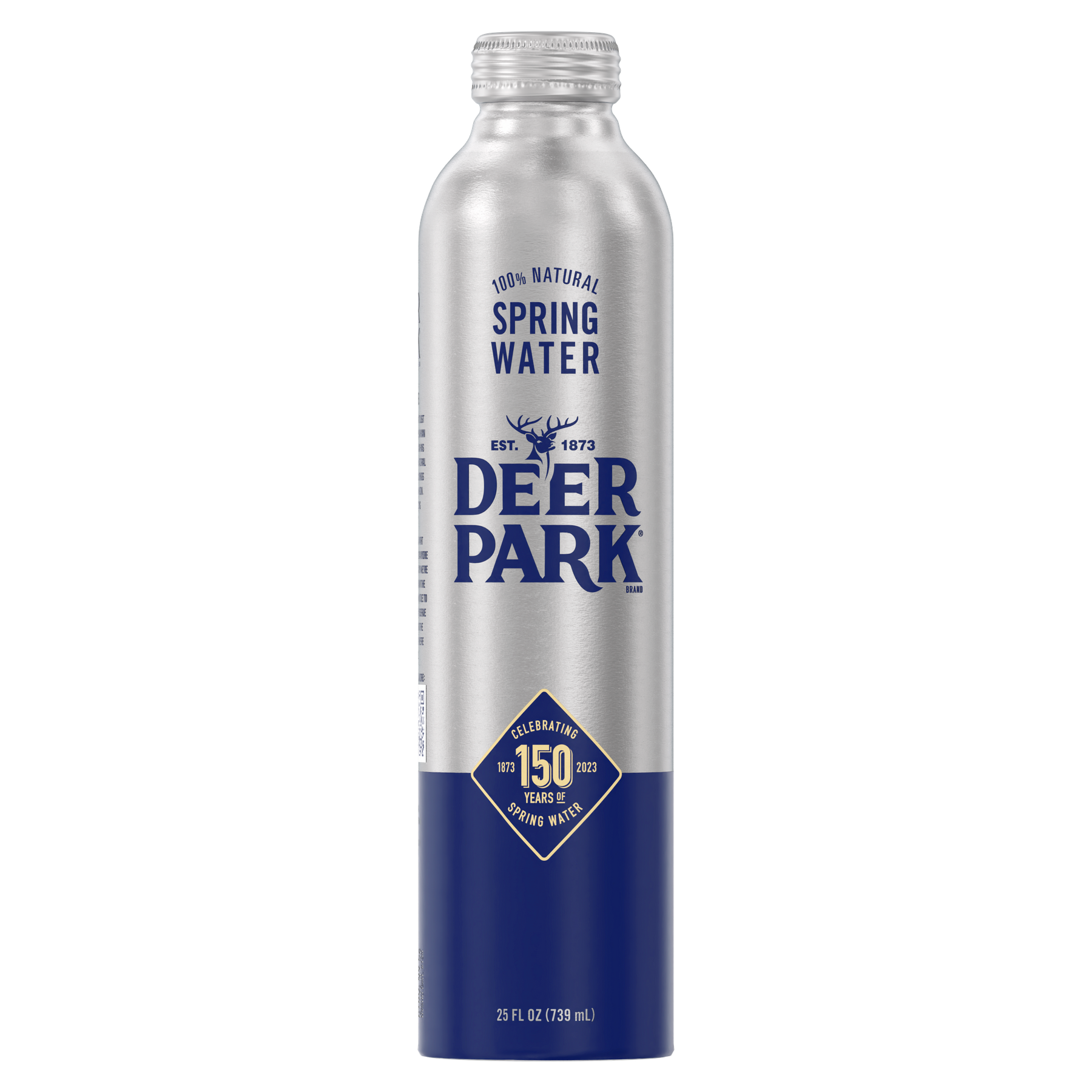 Deer Park Spring Water Aluminum Bottle 25 oz
