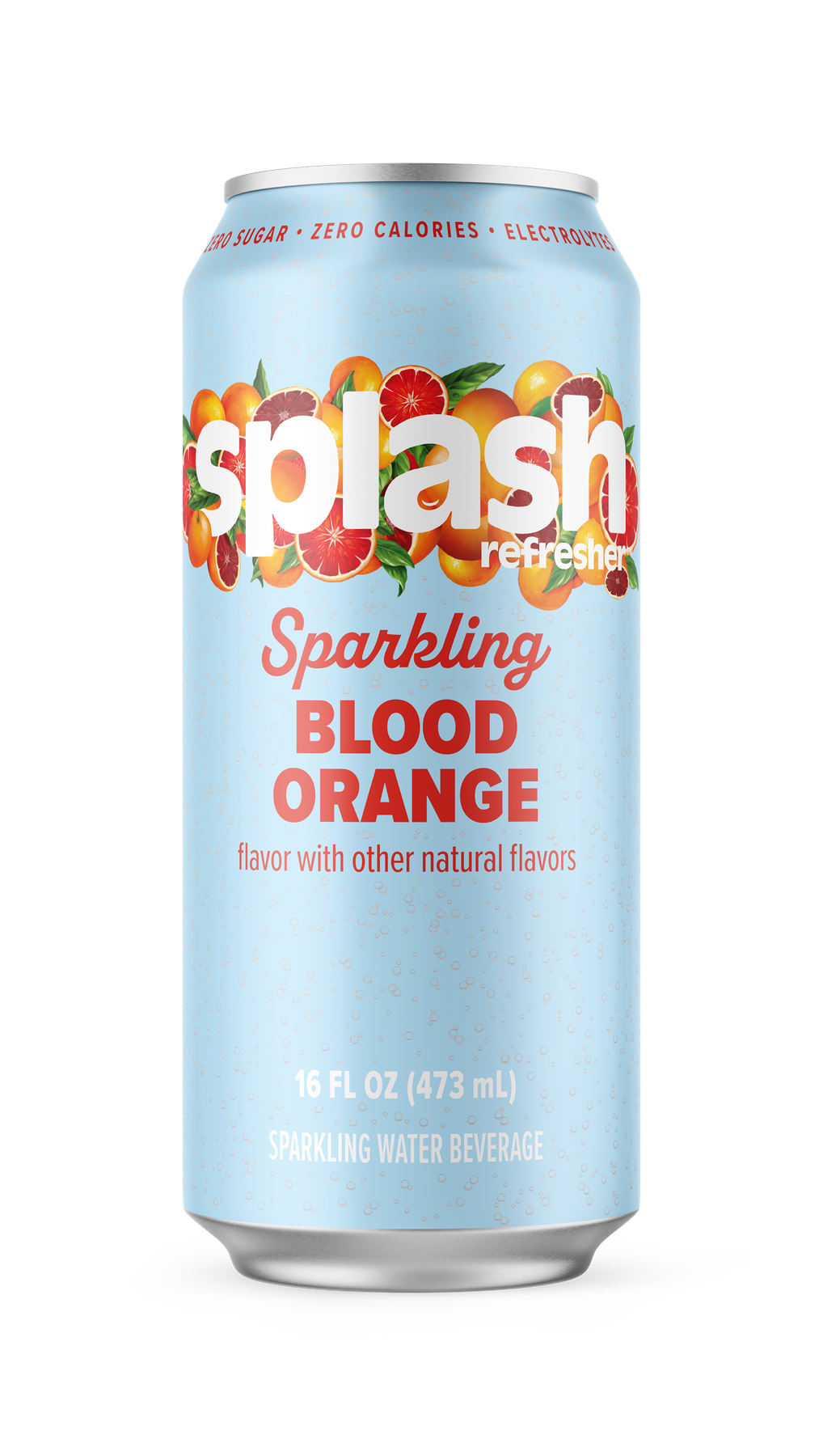 Splash Refresher Sparkling 16oz. Blood Orange