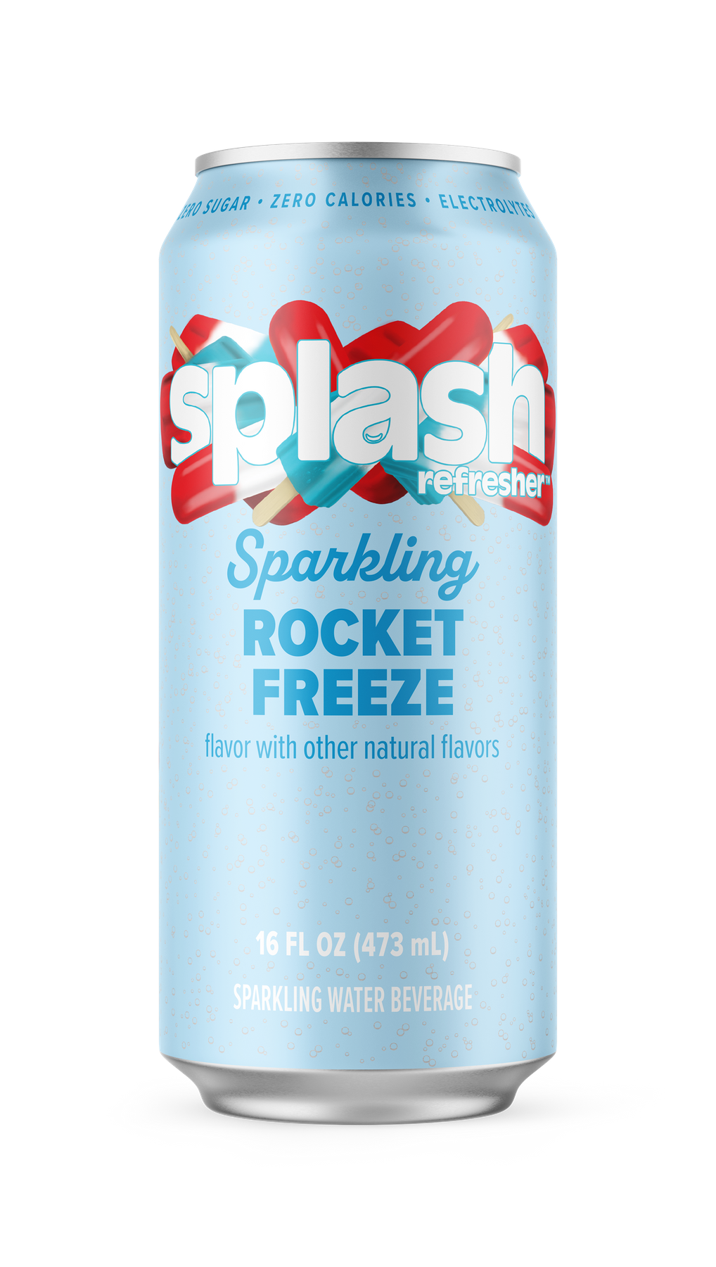 Splash Refresher Sparkling 16oz. Rocket Freeze