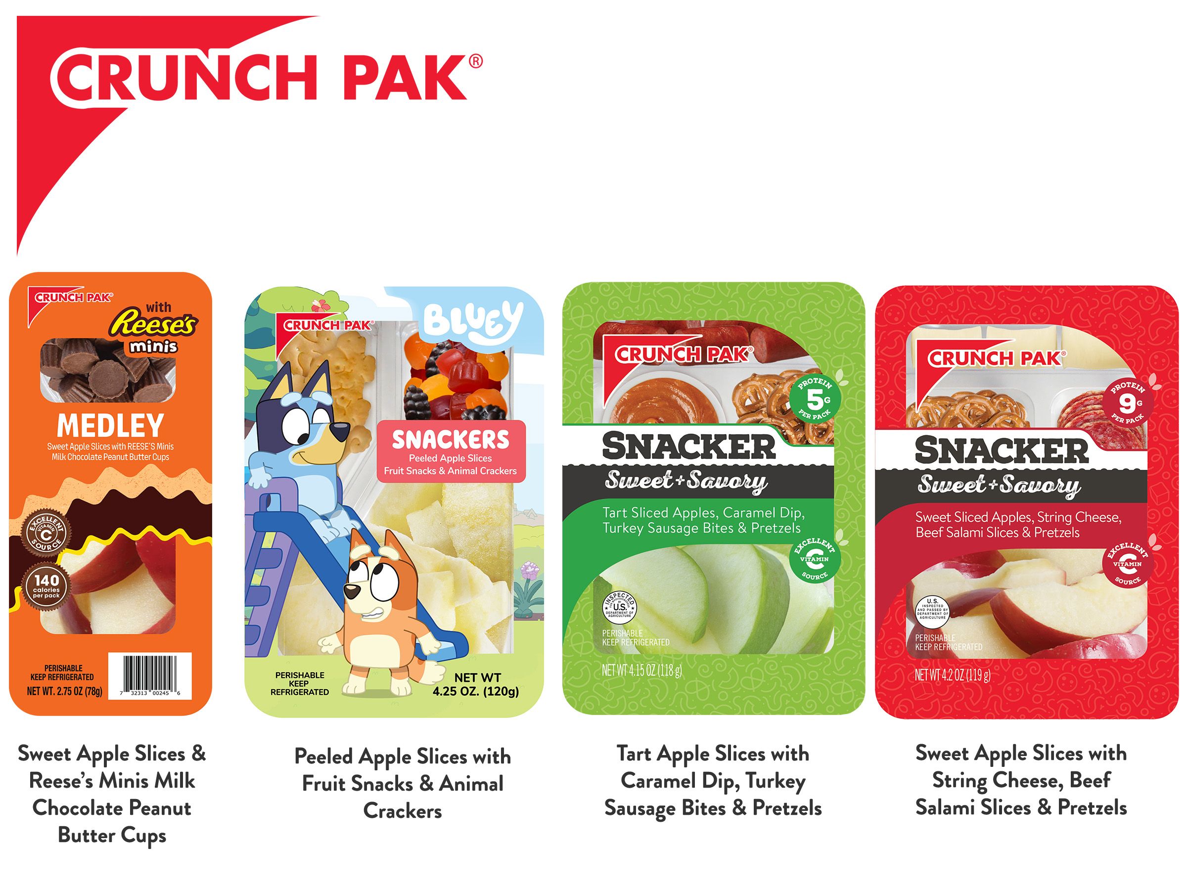 Reese\'s Medley, Bluey Snackers, Sweet & Savory Snackers