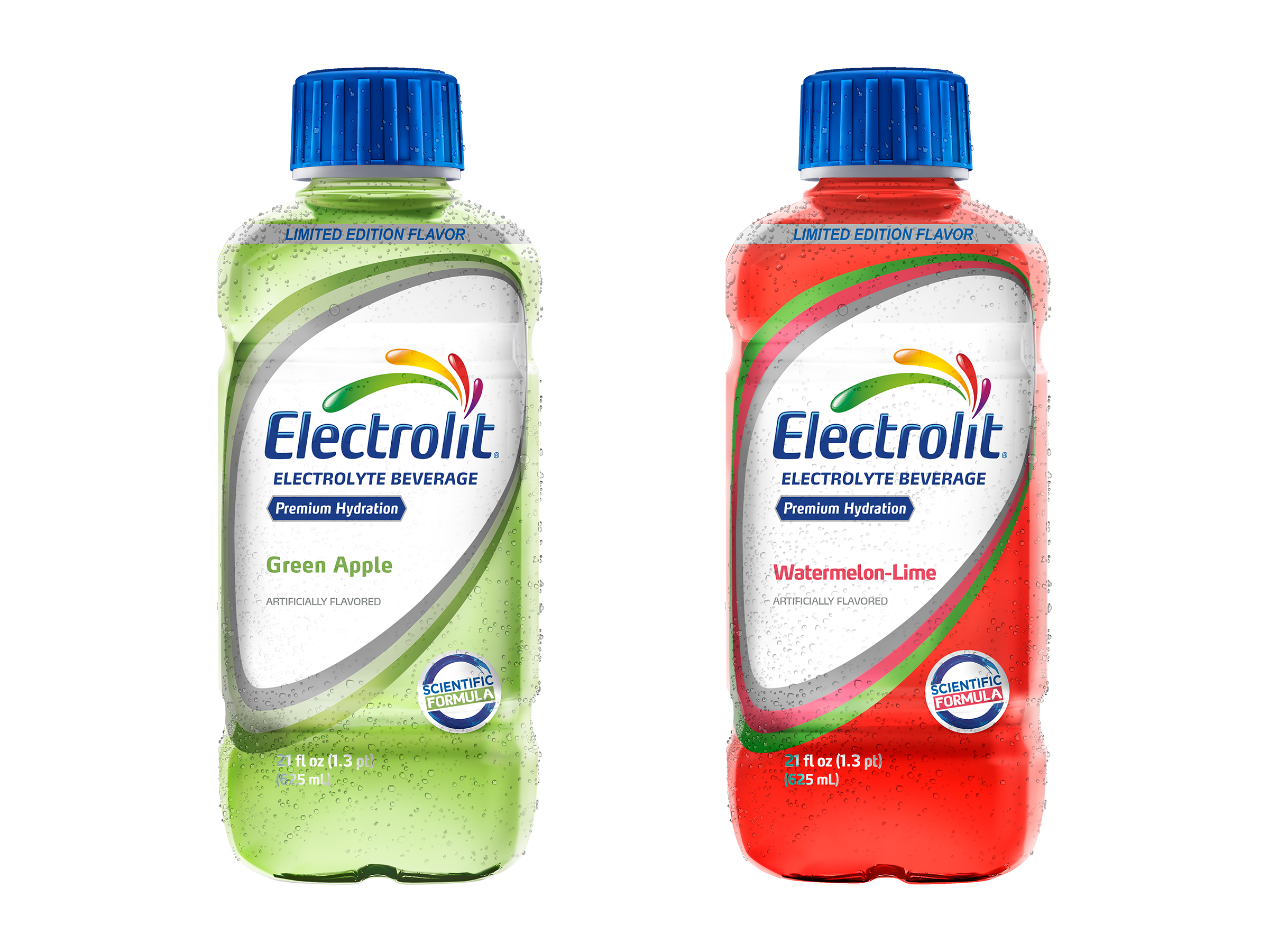 Electrolit Watermelon Lime 21 OZ & Electrolit Green Apple 21 OZ