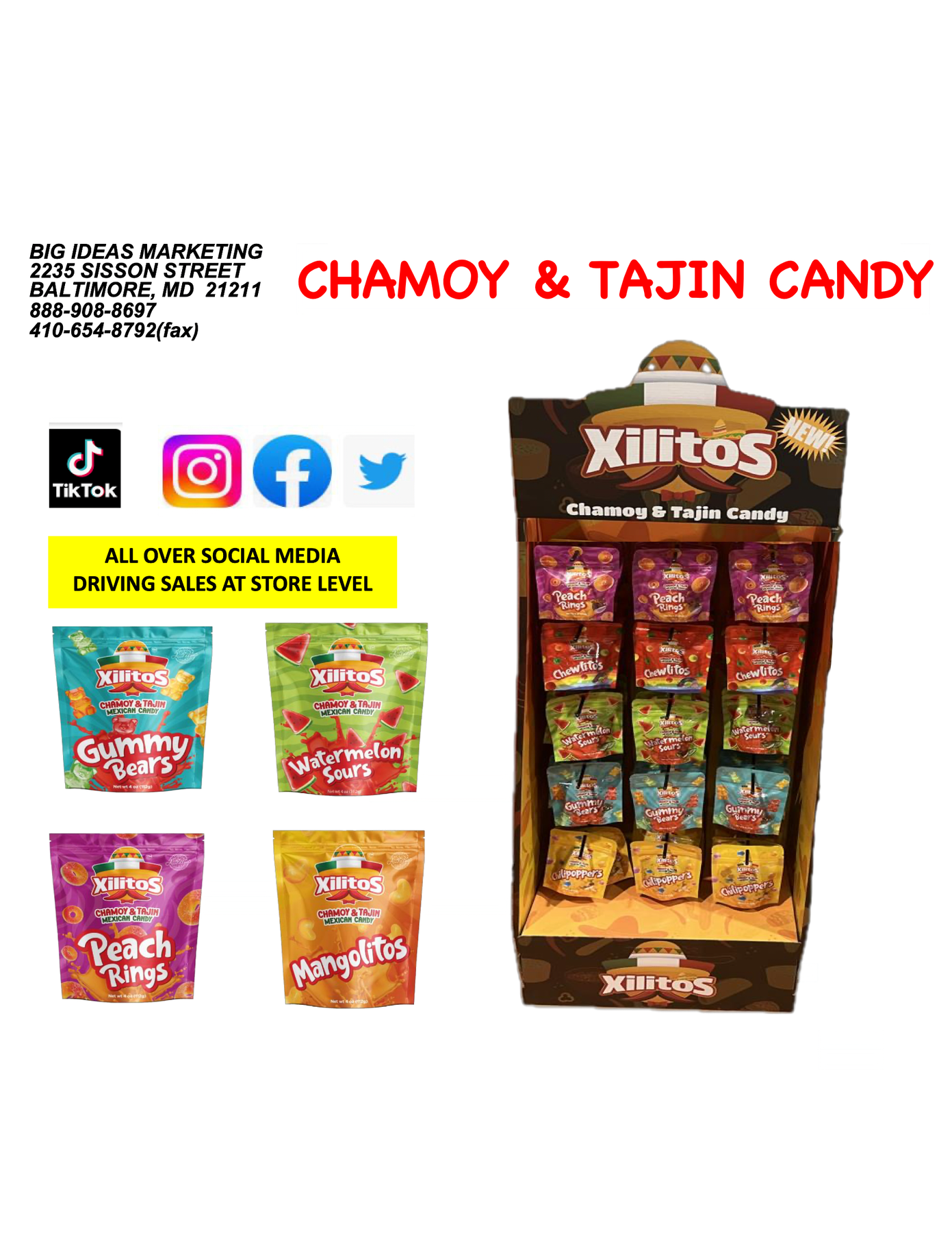 CHAMOY AND TAJIN CANDY