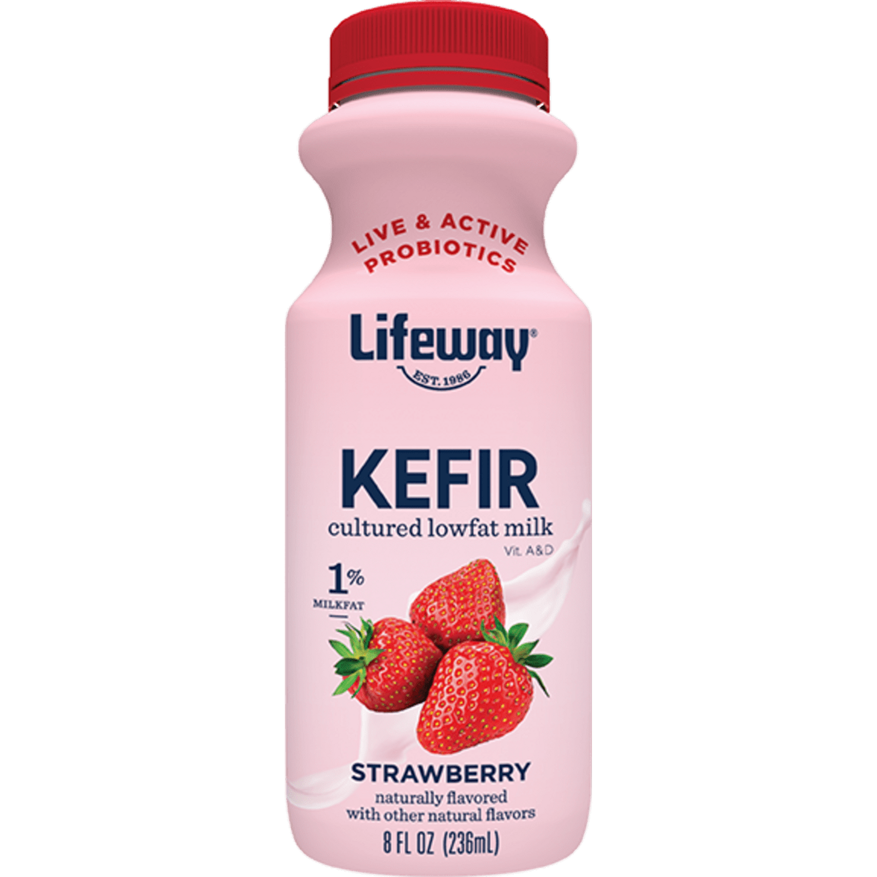 Lifeway Lowfat Strawberry Kefir 8oz