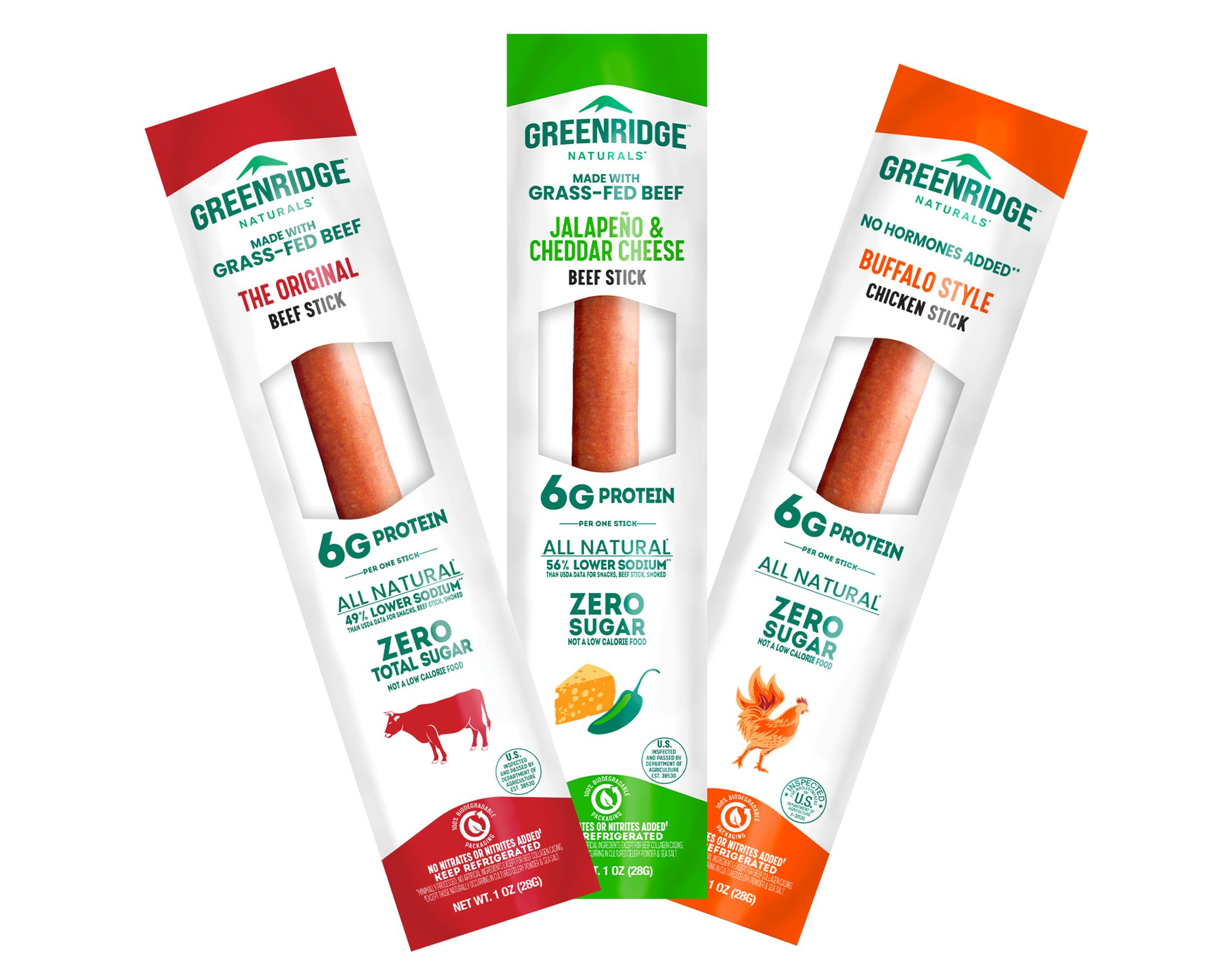 Greenridge Naturals One Ounce Snack Sticks