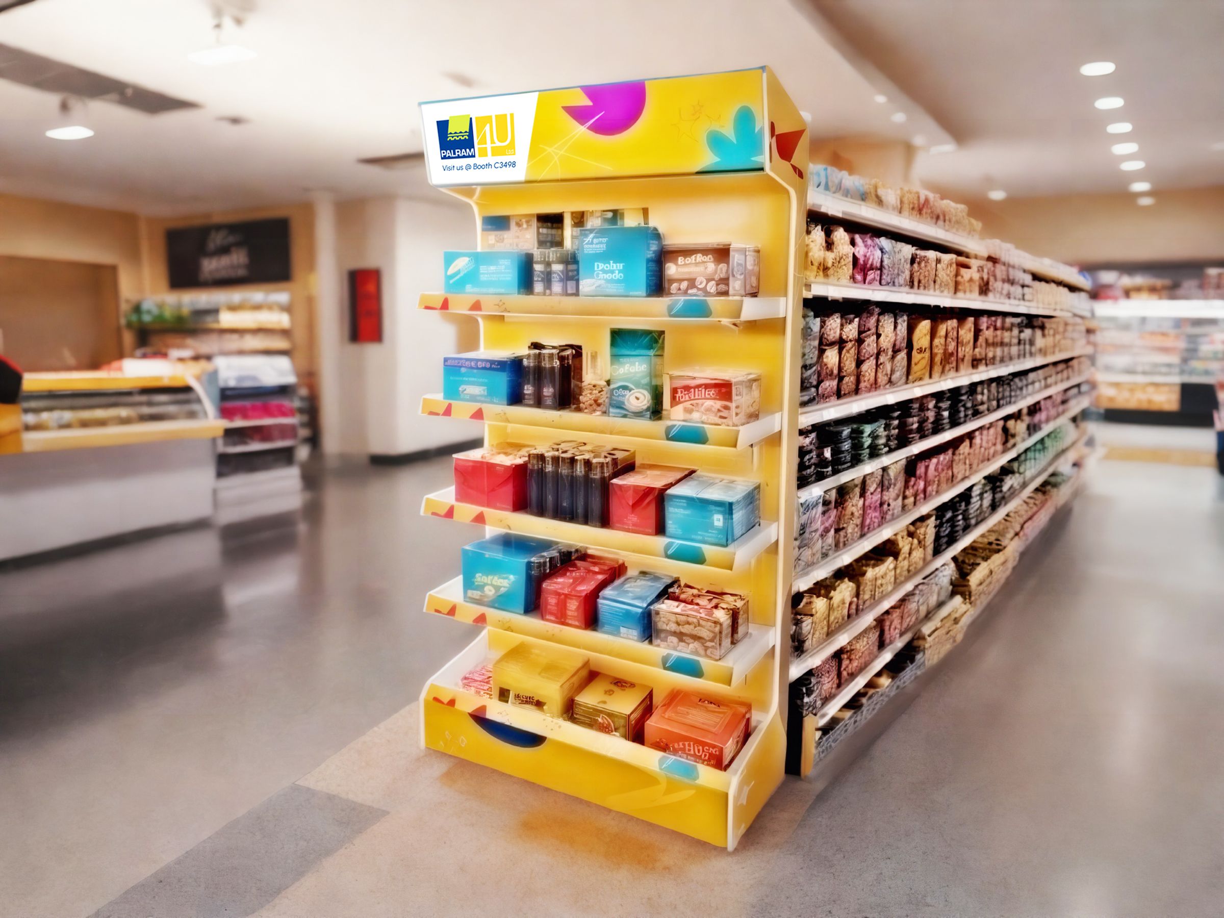 ShelfGlow - an innovative Display Shelving Unit and Endcap