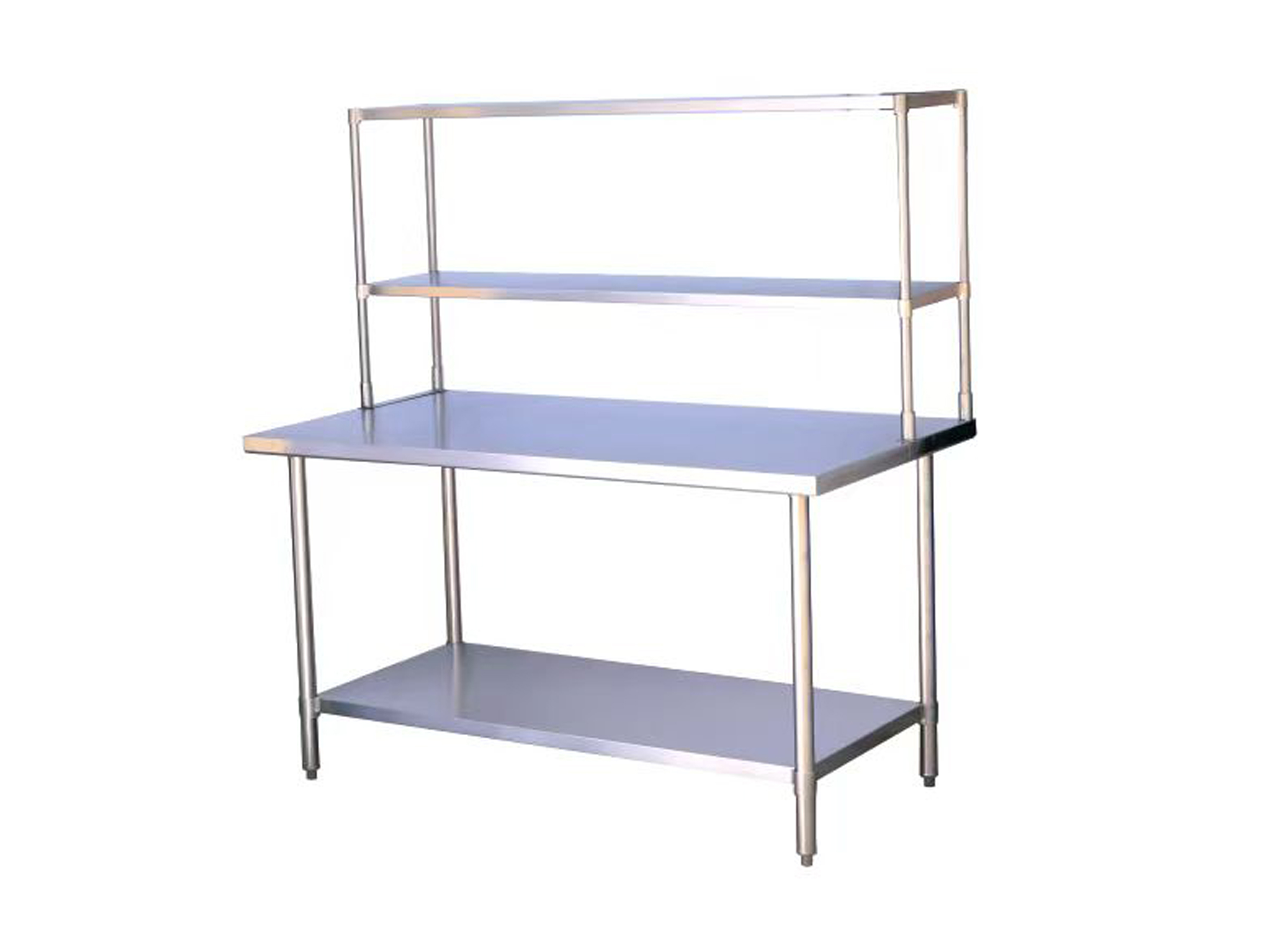Work Table with overshelf