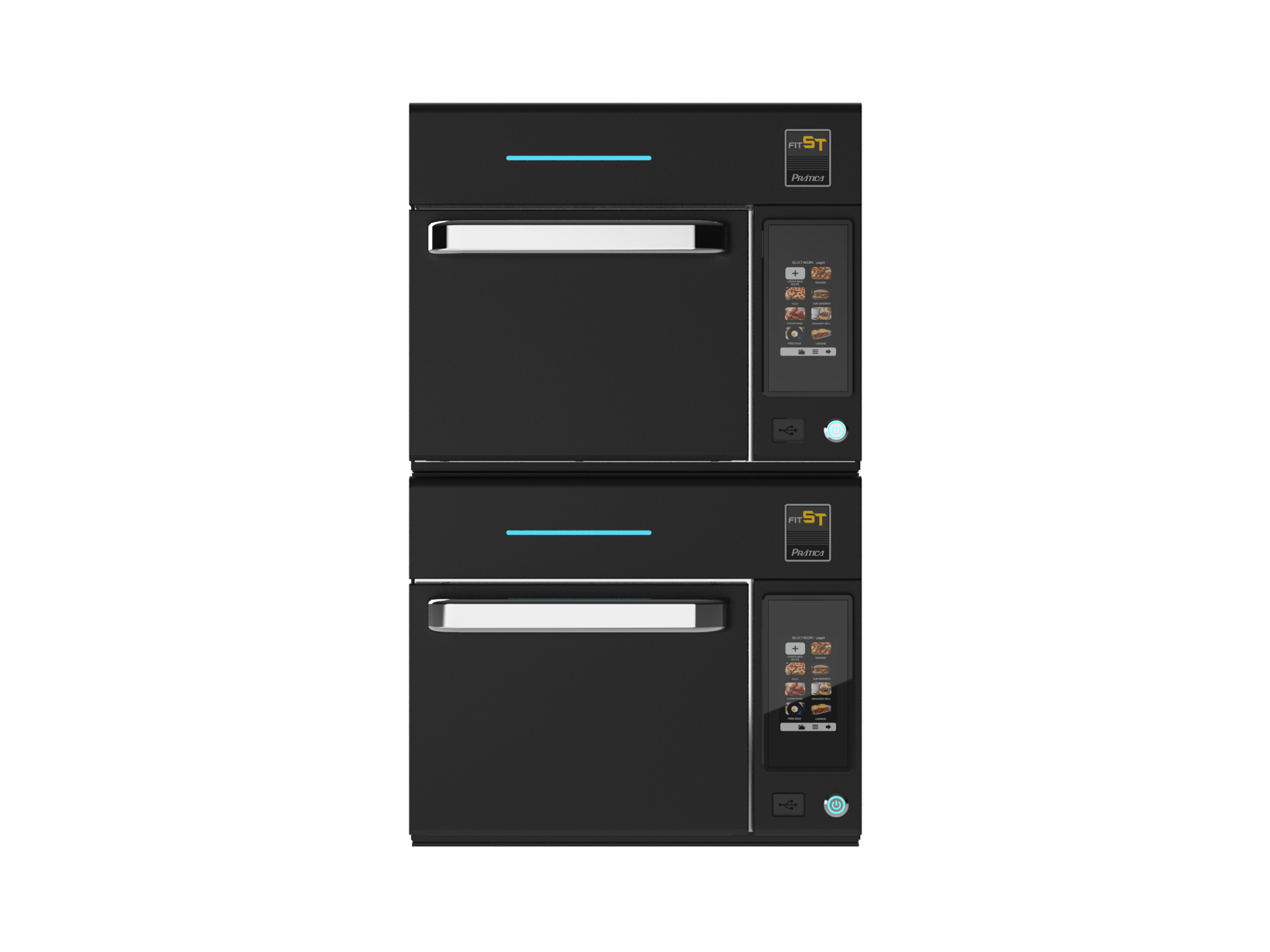 Fit ST - stackable high-speed oven