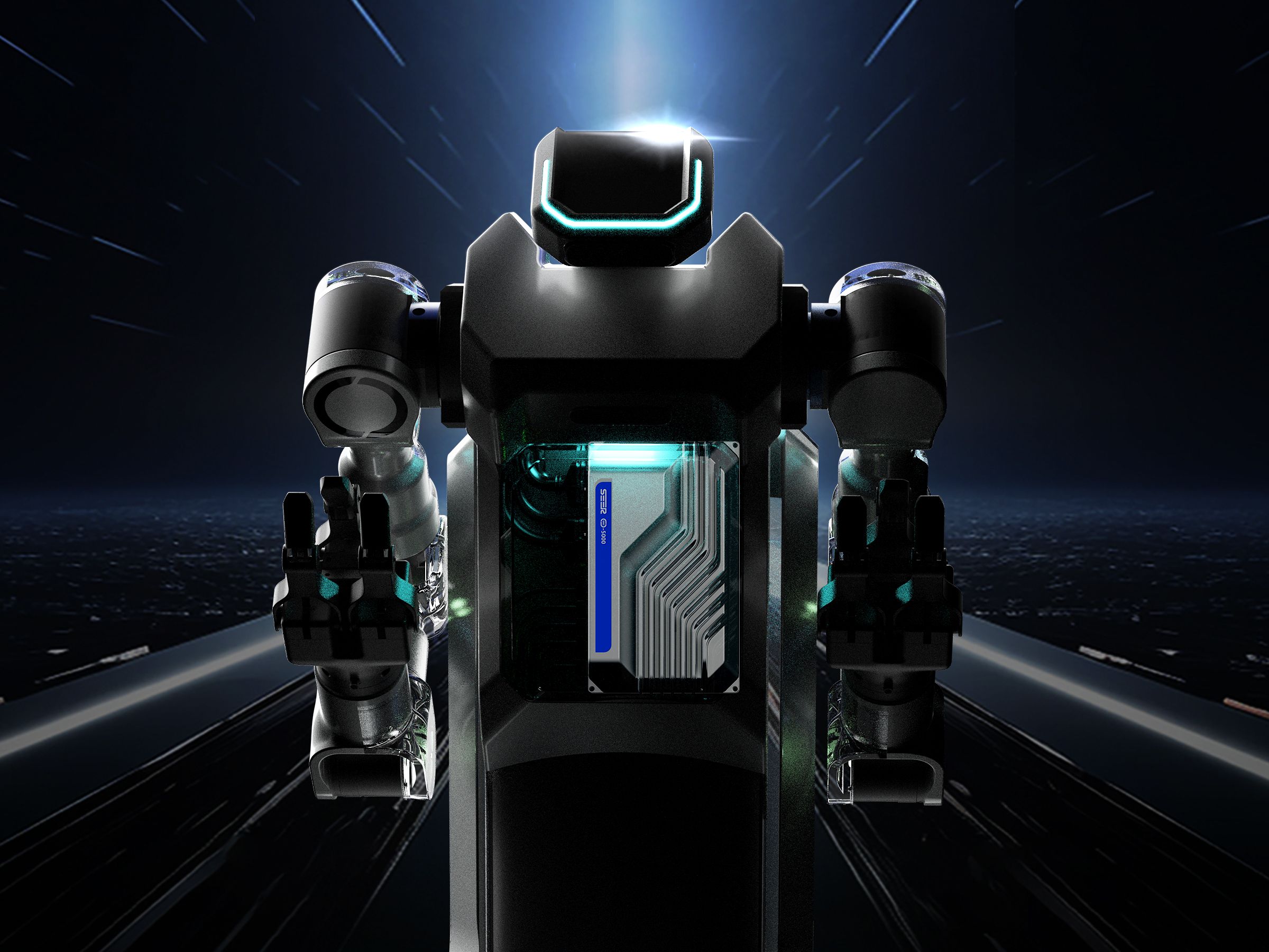 Wheeled Humanoid Robot Controller SRC-5000