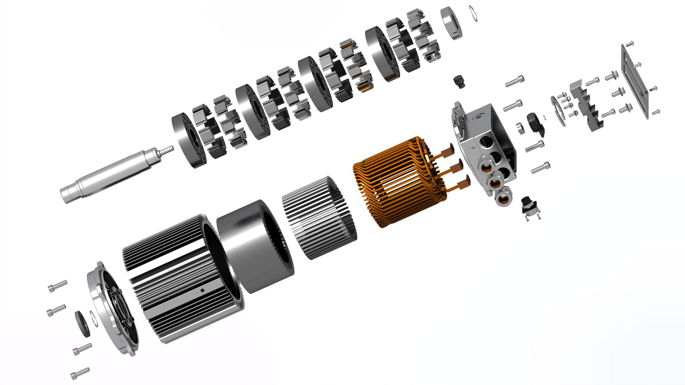 ROYPOW High Efficiency off Highway Motor