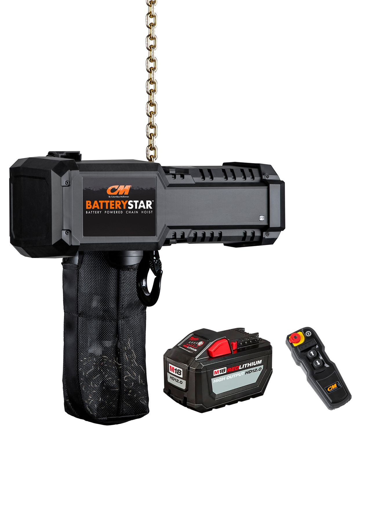 CM® BatteryStar™ Battery Powered Chain Hoist