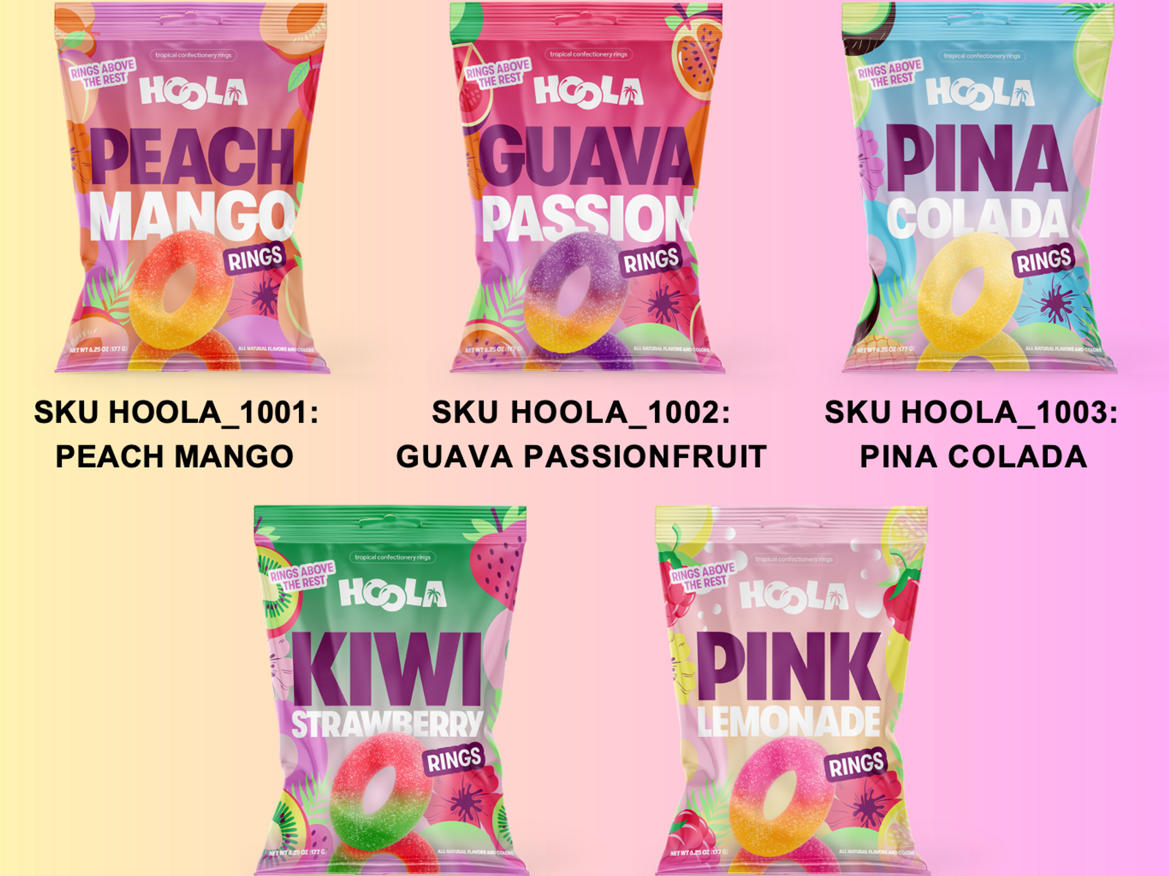 HOOLA: A TROPICAL GLOW-UP FOR THE CLASSIC GUMMY RING