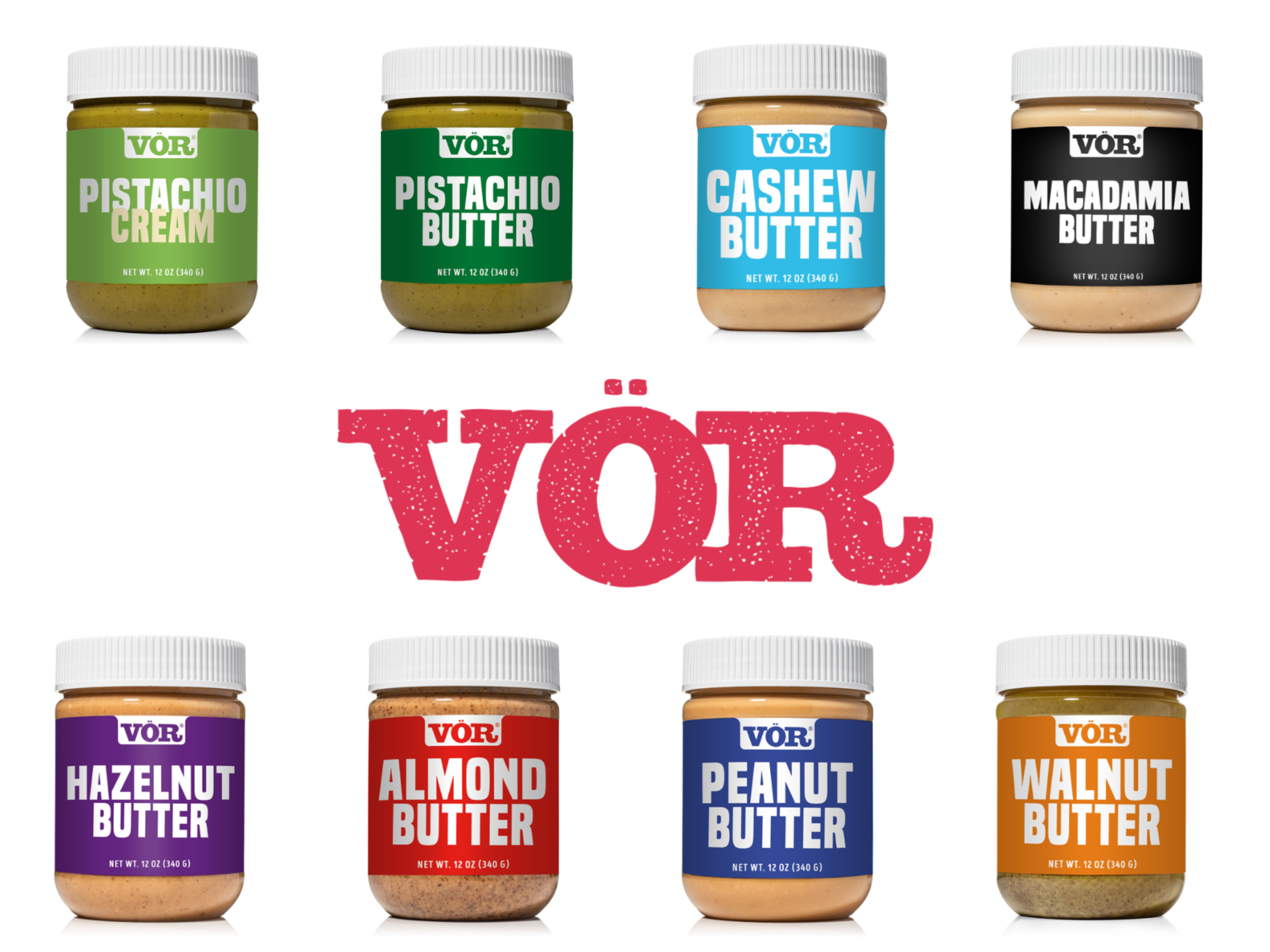 Vör Nut Butters and Pastes