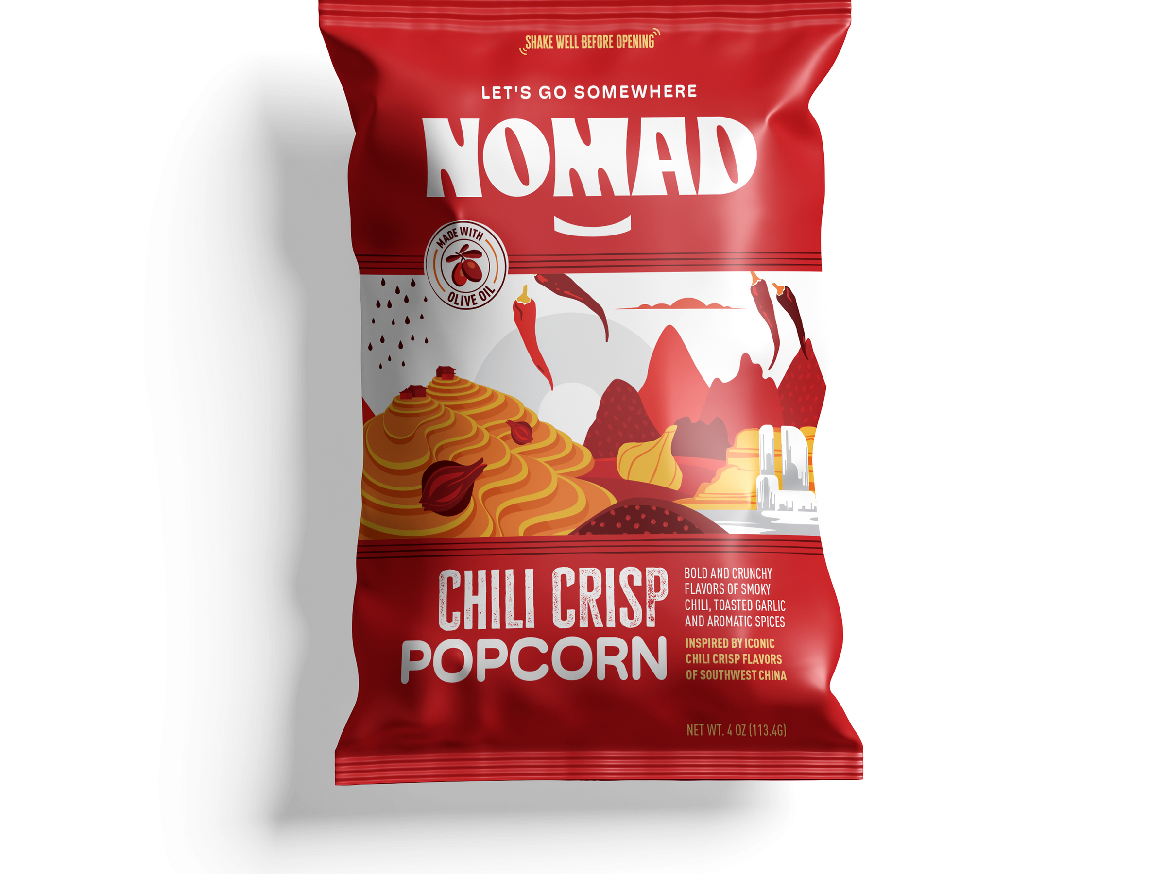 Chili Crisp Popcorn