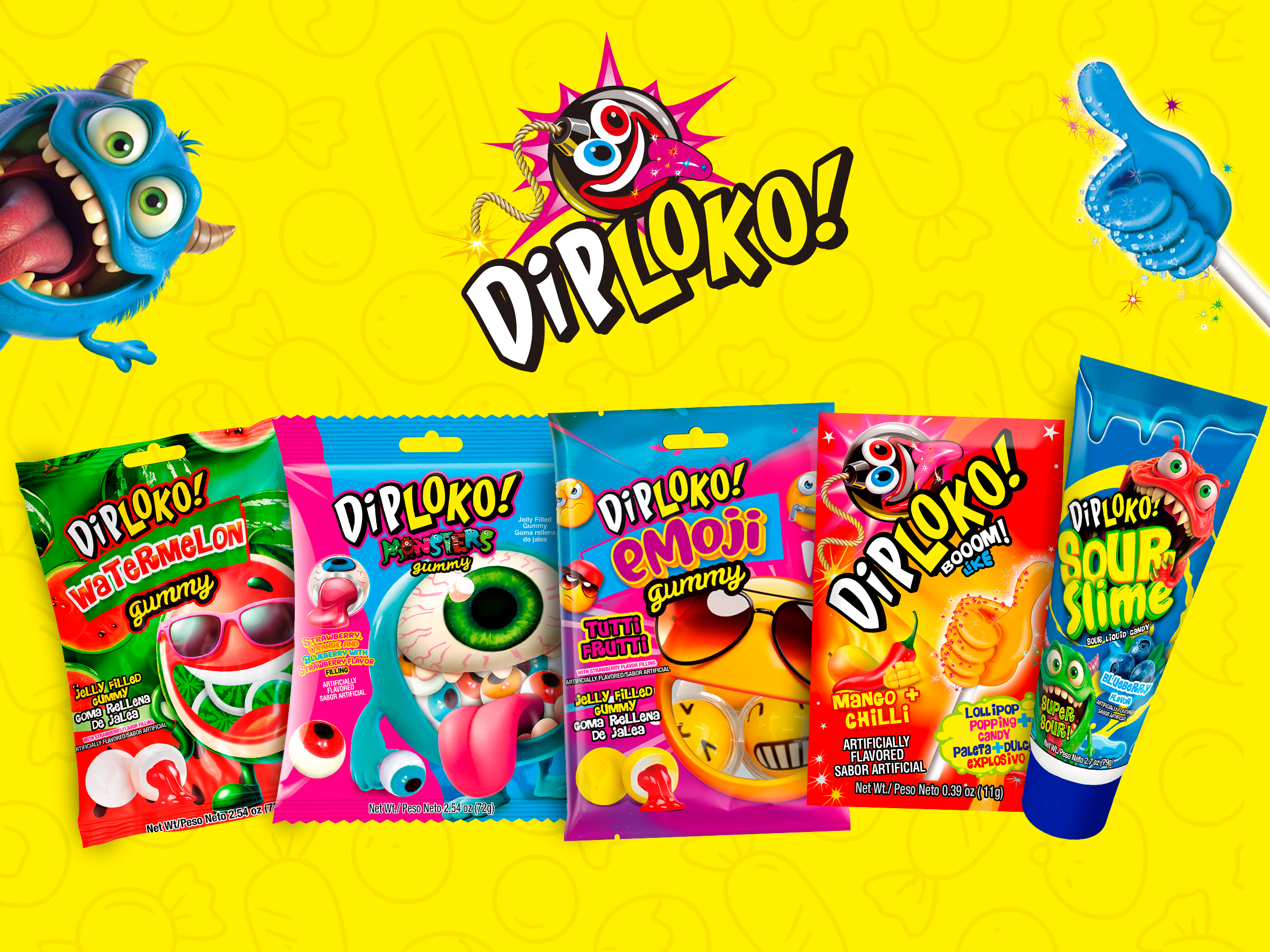 Dip Loko Candy Highlights
