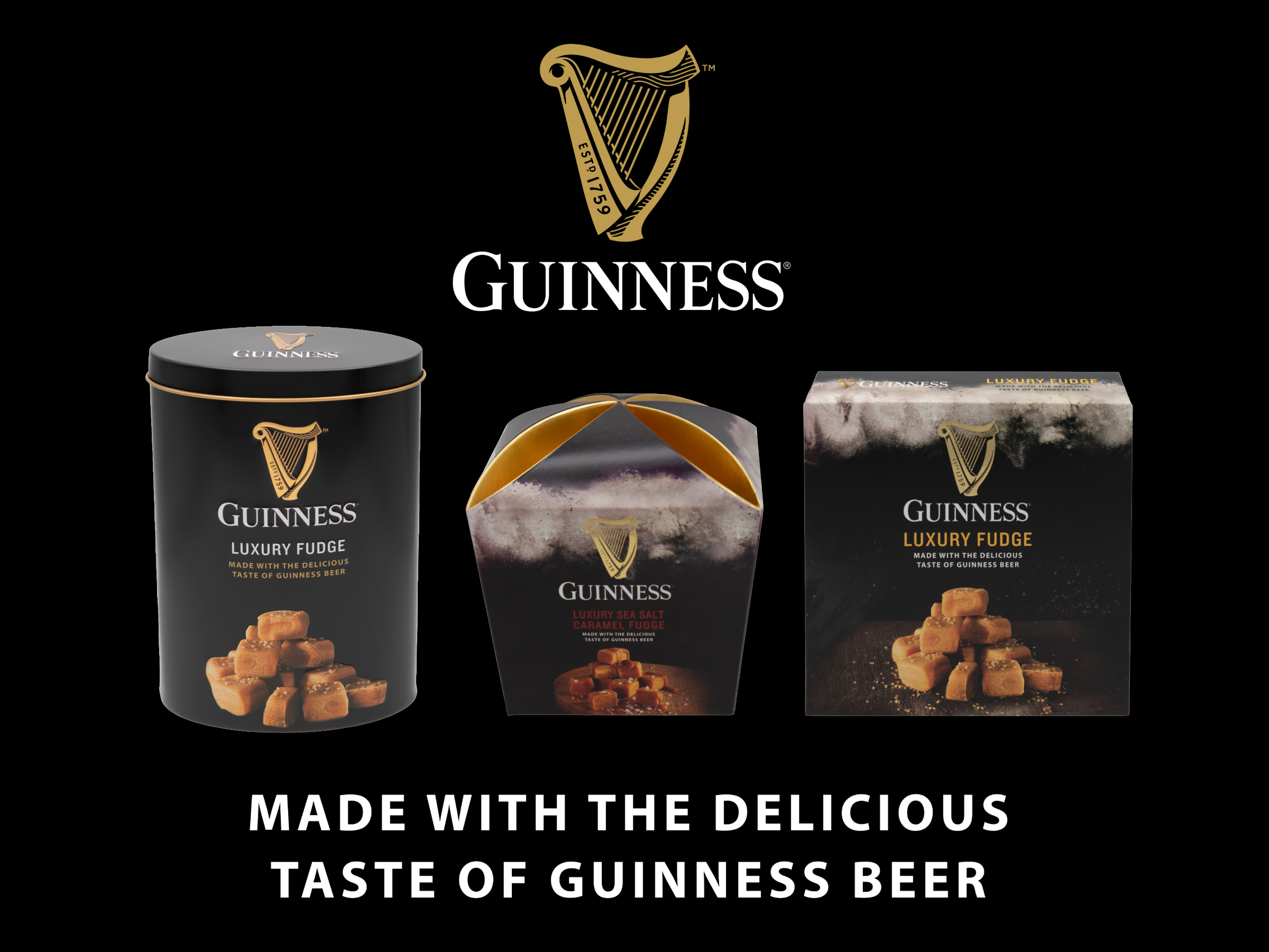 Gardiners of Scotland Guinness Fudge