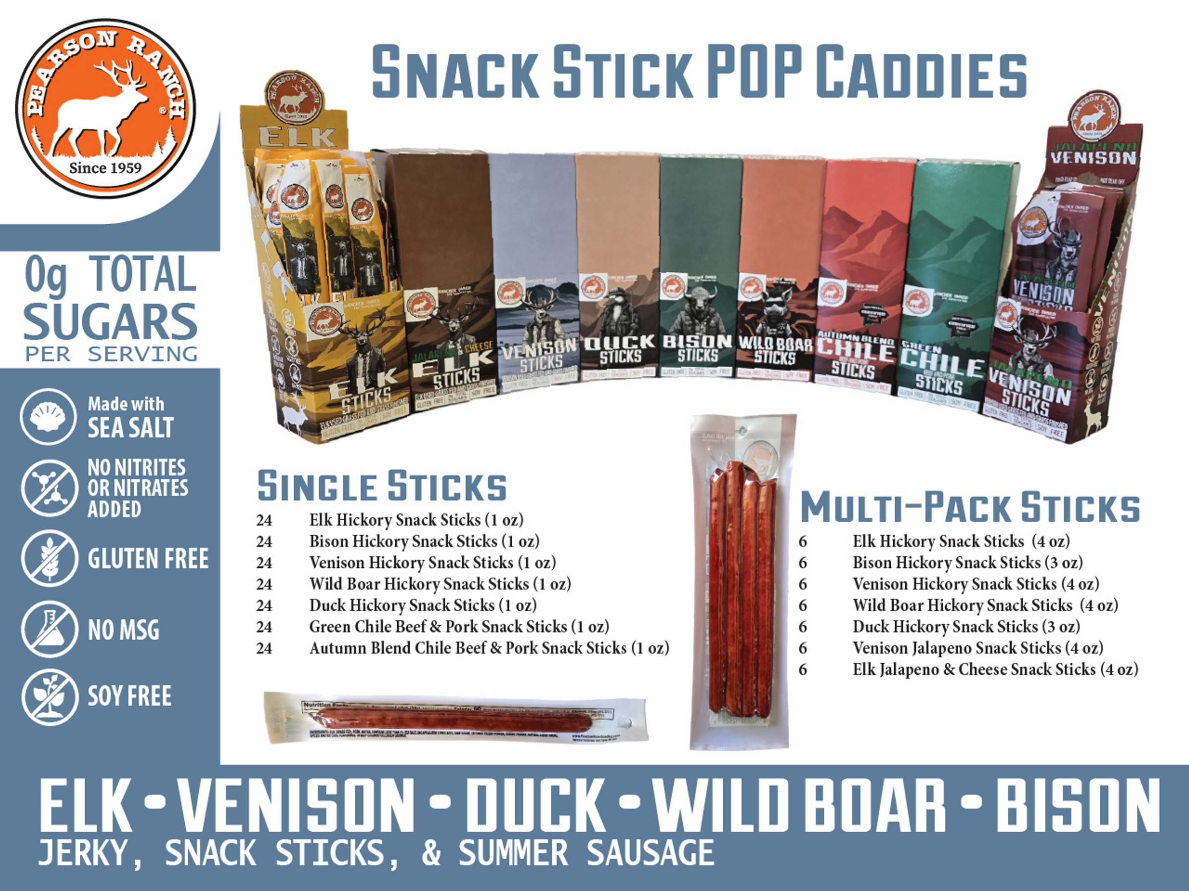 Pearson Ranch Snack Stick POP Caddies