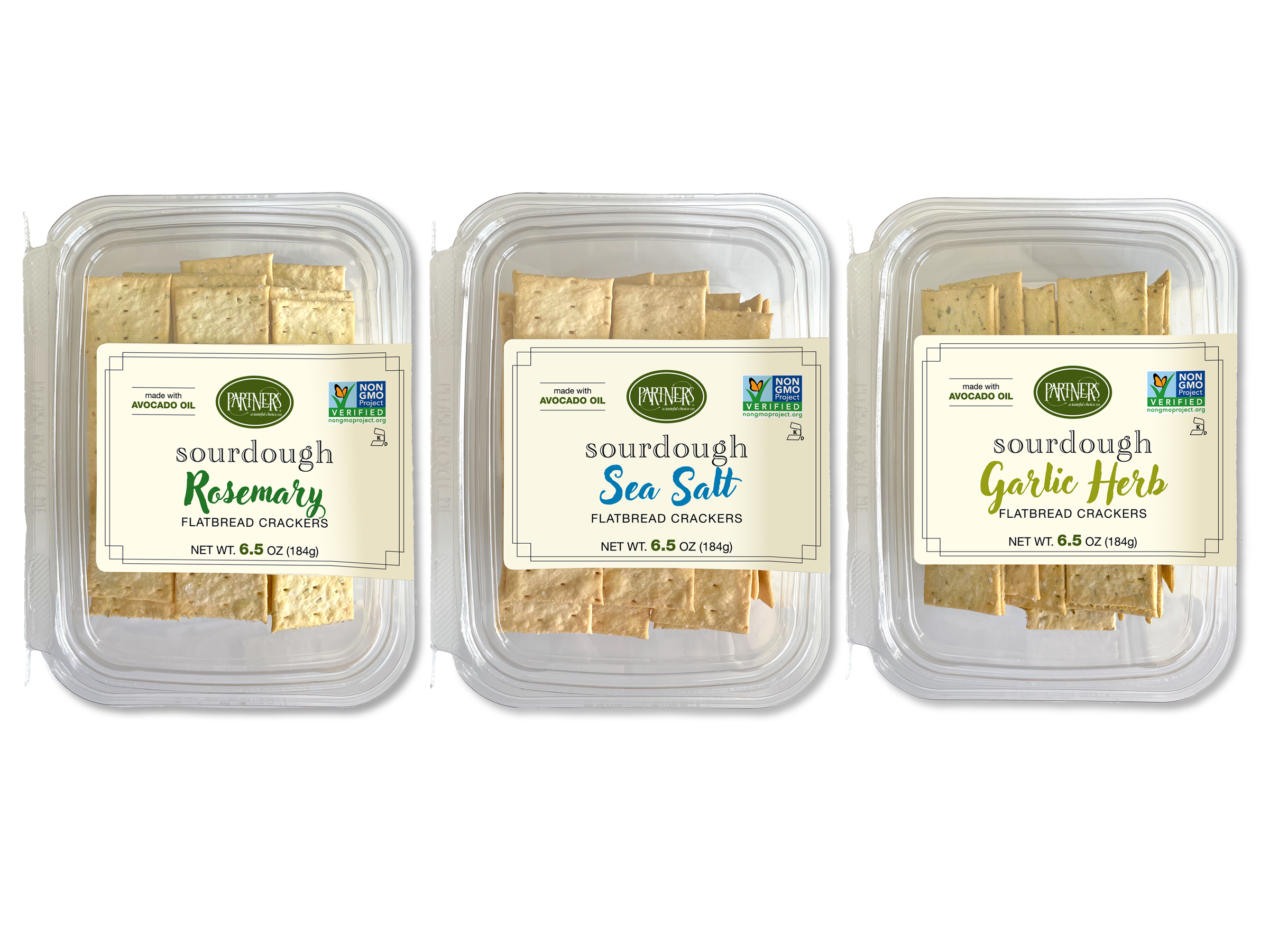 Partners crisp Sourdough Deli Crackers