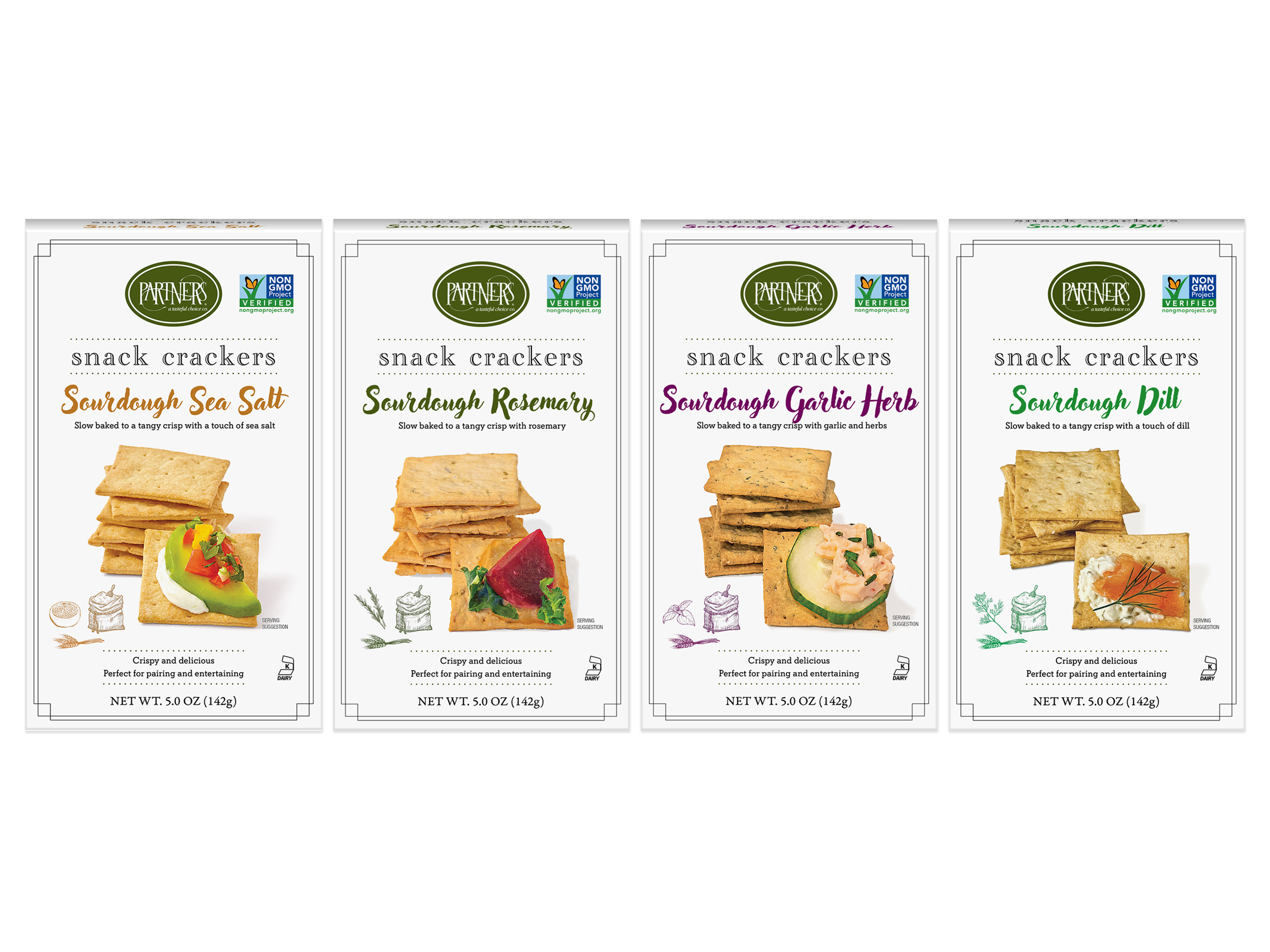 Crispy Crunchy Sourdough Snack Crackers