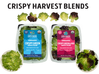 Earth Greens Organic Crispy Harvest Blends