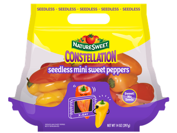 NatureSweet® Constellation Mini Sweet Peppers- New and Improved