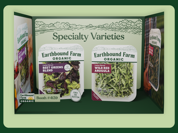 Earthbound Farm Specialty Variety: Wild Red Arugula & Beet Greens