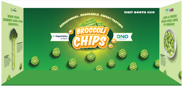 Broccoli Chip Innovation! Sensational. Snackable. Sweet-Tasting.