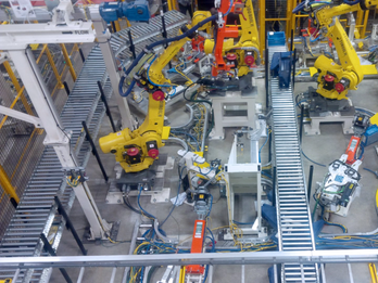 Conveyors In An Automated Work Cell
