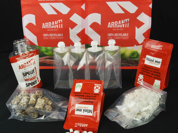 Arranti's Patented and Proprietary Packaging.
