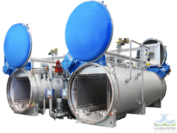 Steam and Air process autoclave / retort