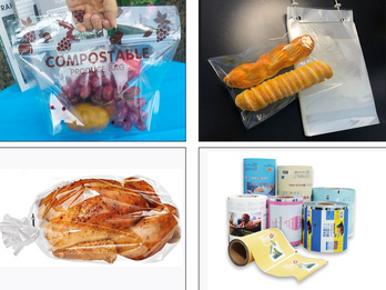 Food grade customized food packing Bag and Film in roll