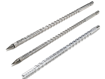 Bimetallic Screw For Plastic With Less 50% Reinforced Additives