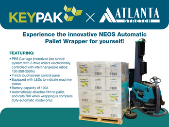 NEOS Automatic Pallet Wrapper Feature