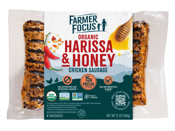 Organic Harissa and Honey Chicken Sausage