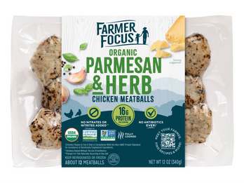 Organic Parmesan and Herb Chicken Meatballls