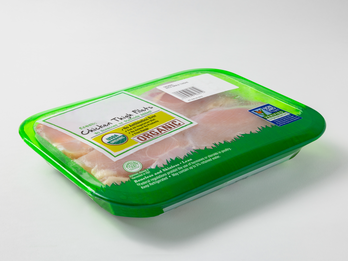 Clearly Clean\'s #3 Tray with Chicken Thighs