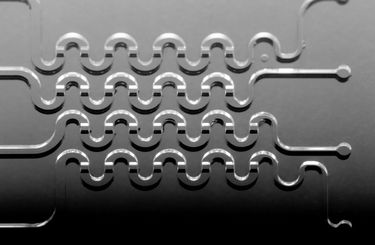 INJECTION molded Microfluidic Device. PDMS based Microfluidics.
