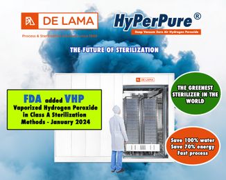 De Lama HyPerPure® Low temperature H202 Sterilizer