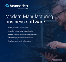 NexTec Brings you Acumatica Cloud ERP