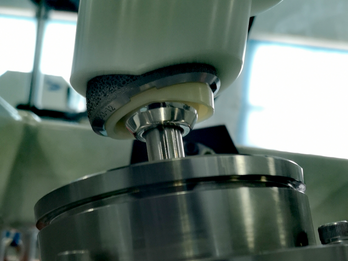Wear tests for artificial joint in Orthotek Lab